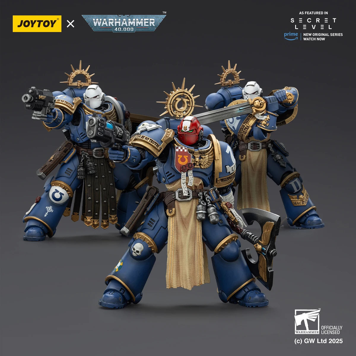 Warhammer 40k Ultramarines Titus with Laurels of Victory Metaurus Levantus Torvald
