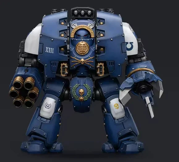 Darktide Dreadnought Cyclonic Metal Lance Siege Claw Action Figurine