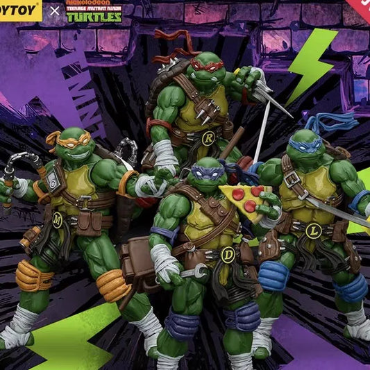 Set Model Toy Ninja Turtles Source Four-Man