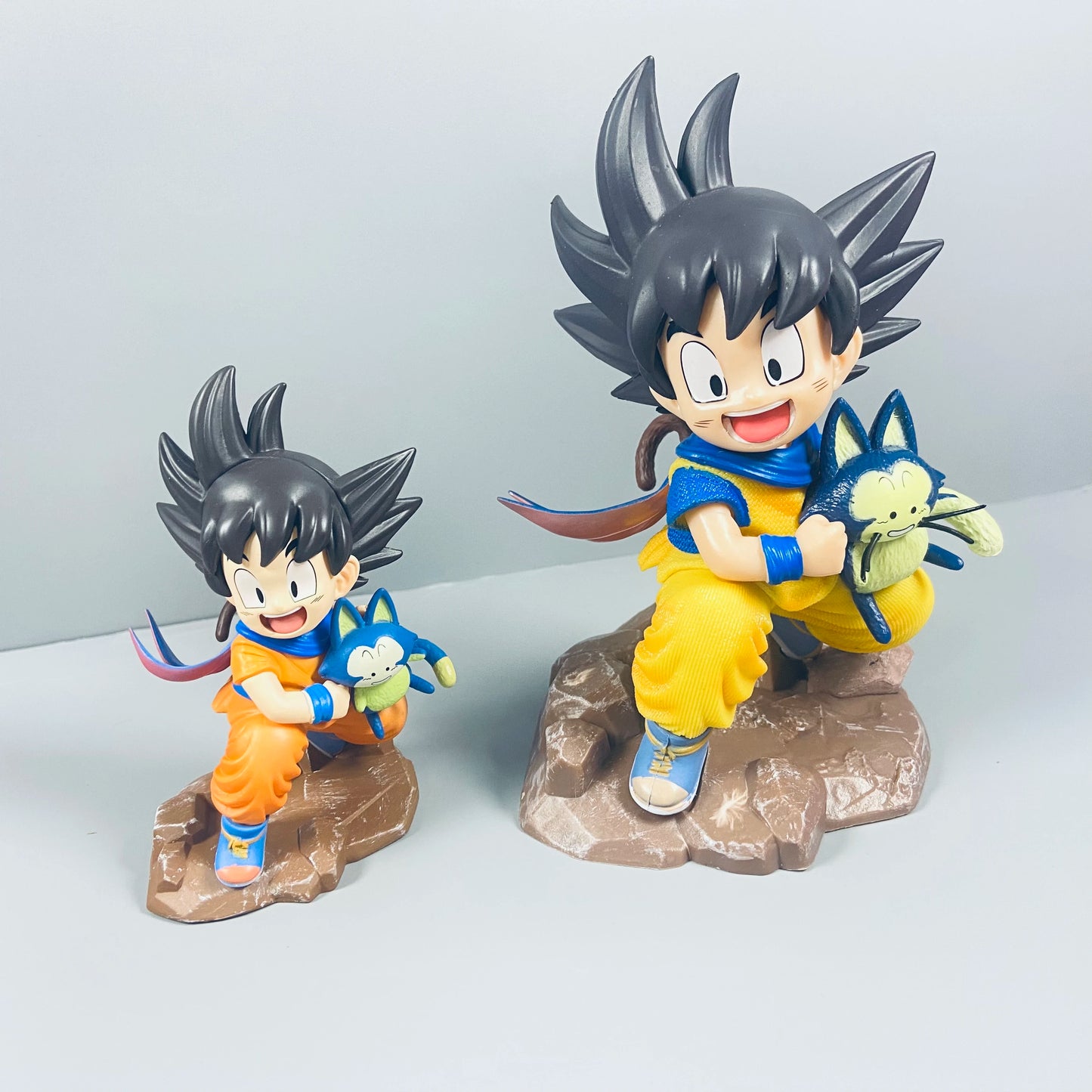 Dragon Ball Childhood Little Goku Hugs Puer Ya Mu Tea