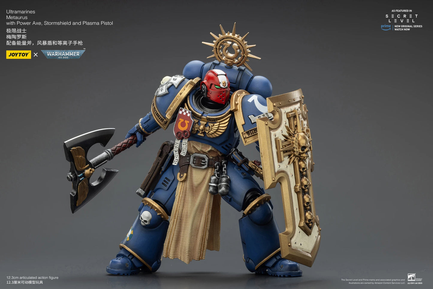 Warhammer 40k Ultramarines Titus with Laurels of Victory Metaurus Levantus Torvald