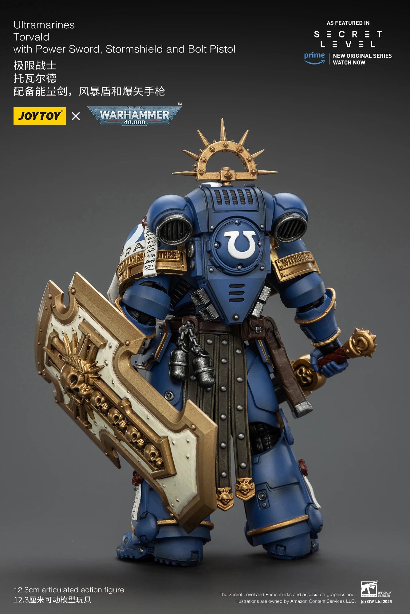 Warhammer 40k Ultramarines Titus with Laurels of Victory Metaurus Levantus Torvald