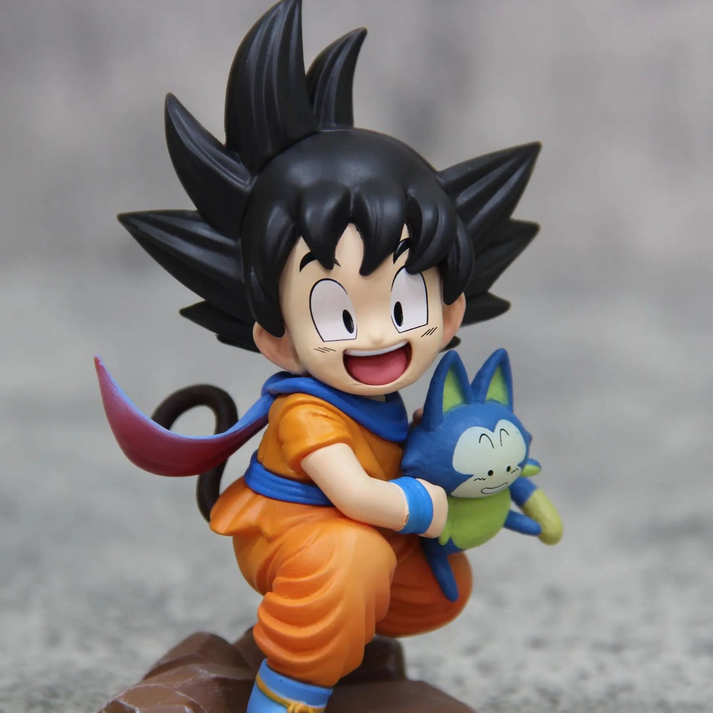 Dragon Ball Childhood Little Goku Hugs Puer Ya Mu Tea