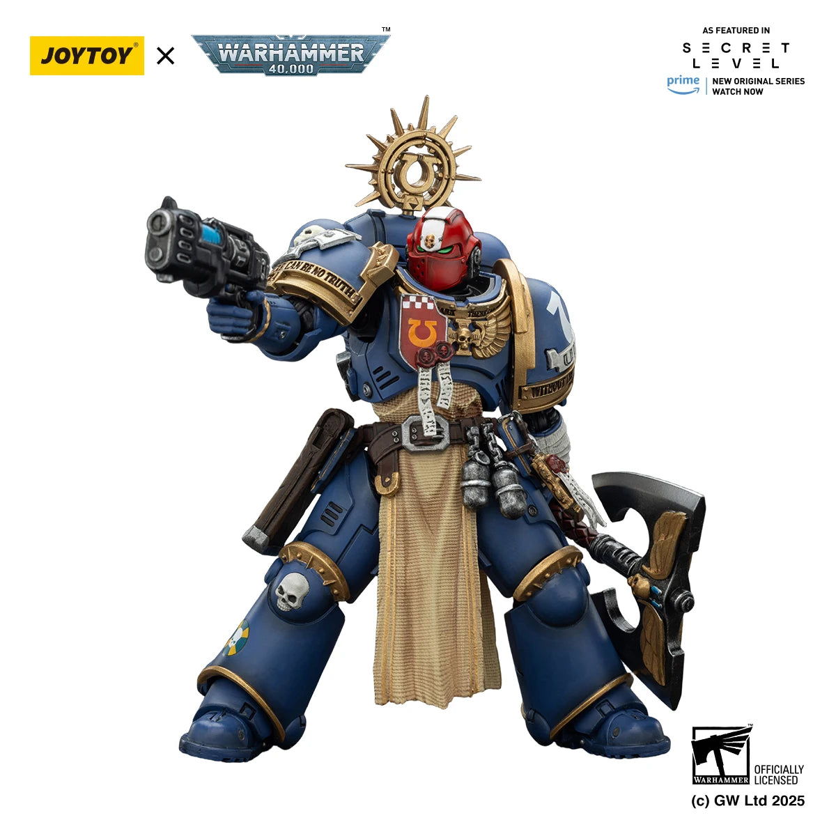 Warhammer 40k Ultramarines Titus with Laurels of Victory Metaurus Levantus Torvald