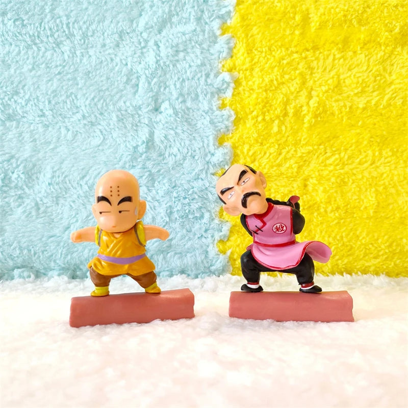 7pcs/Set Dragon Ball Z Action Figures Colorful Cloud Series