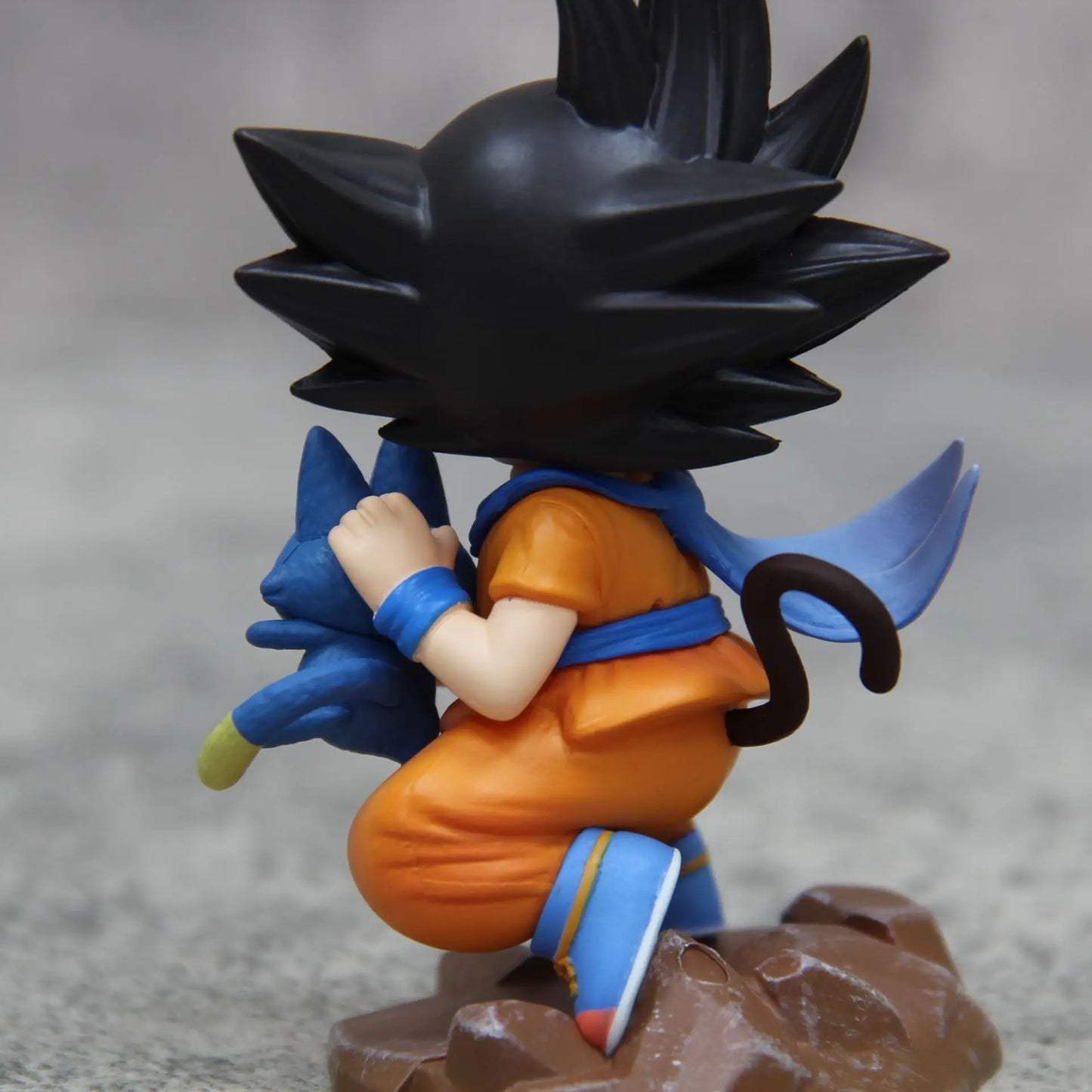 Dragon Ball Childhood Little Goku Hugs Puer Ya Mu Tea