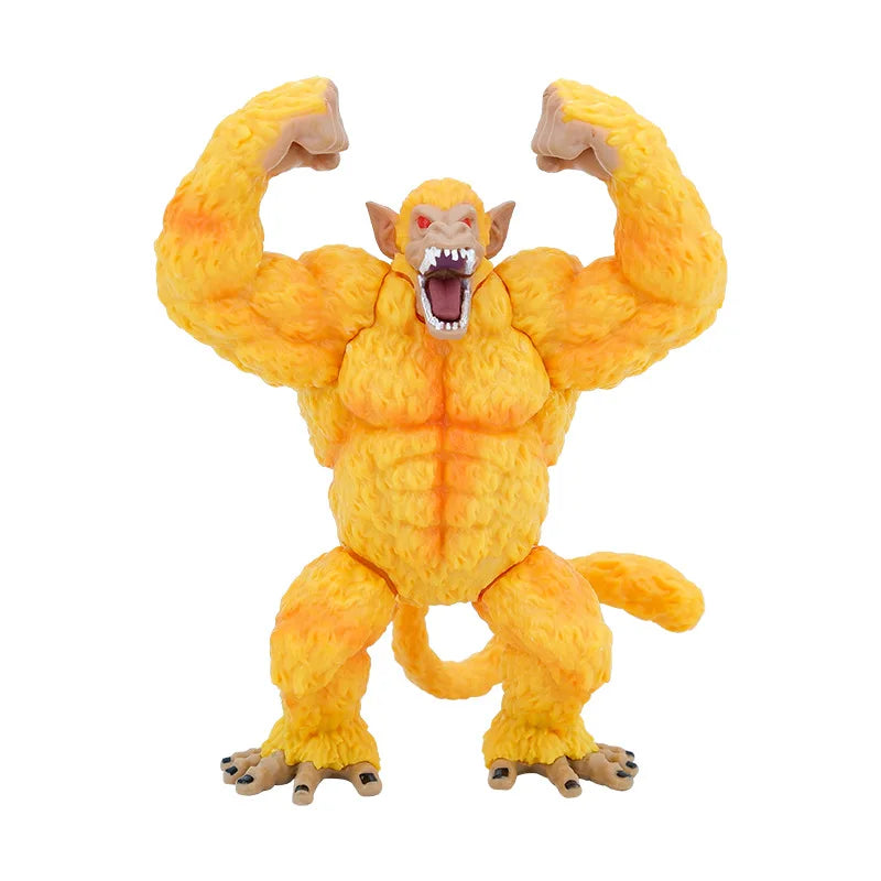 Dragon Ball Z Anime Figure Super Transformation Golden Great Ape Gorilla Action