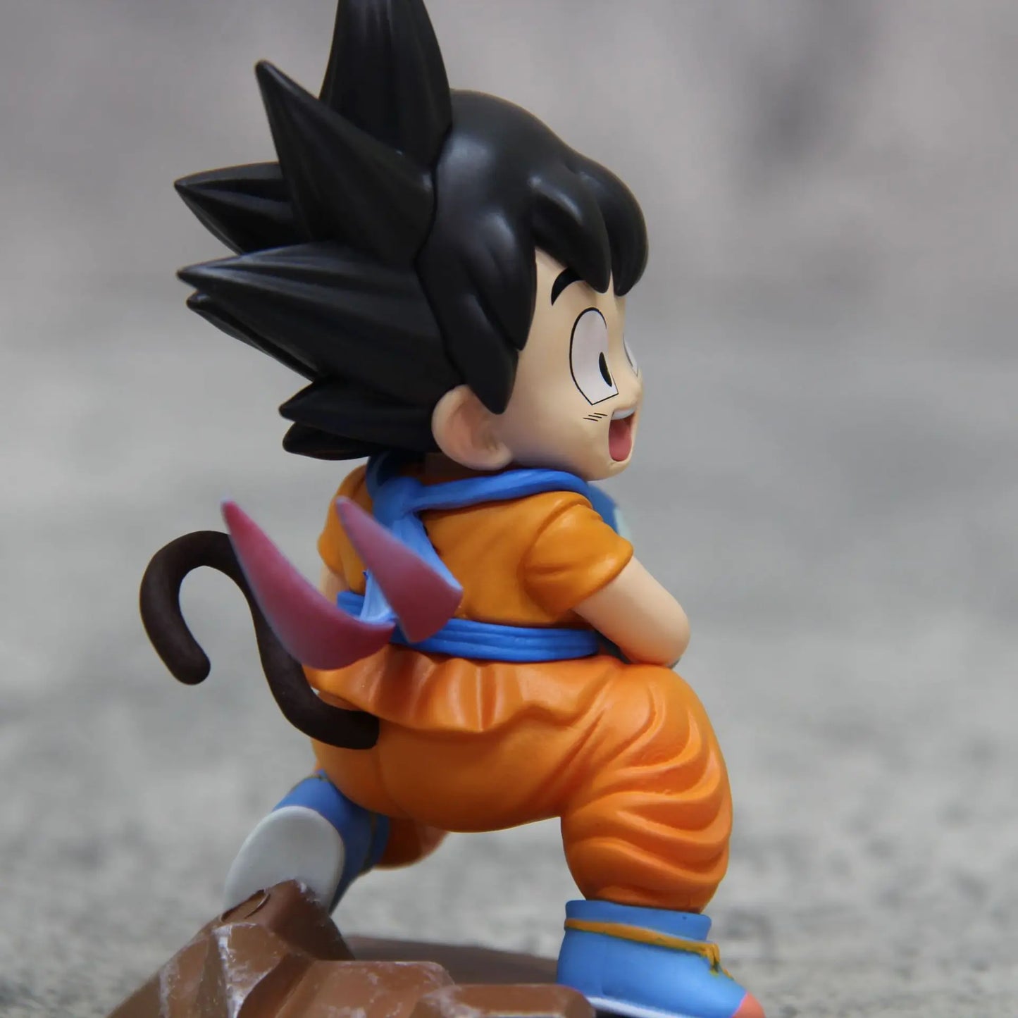 Dragon Ball Childhood Little Goku Hugs Puer Ya Mu Tea