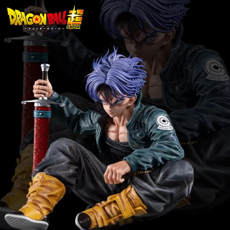 Dragon Ball Trunks Action Figure Anime Super Saiyan