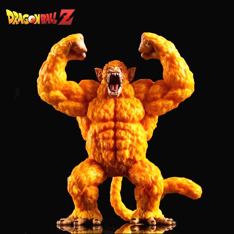 Dragon Ball Z Anime Figure Super Transformation Golden Great Ape Gorilla Action