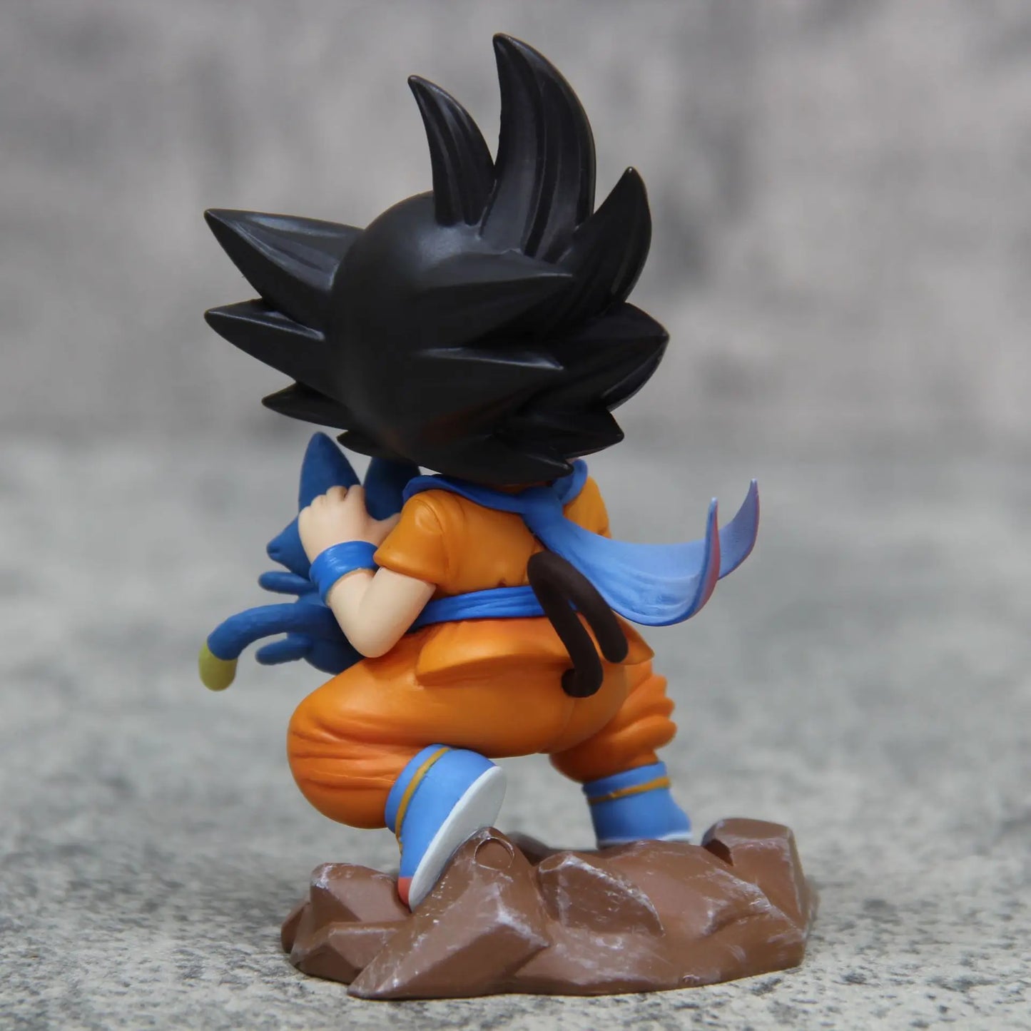 Dragon Ball Childhood Little Goku Hugs Puer Ya Mu Tea