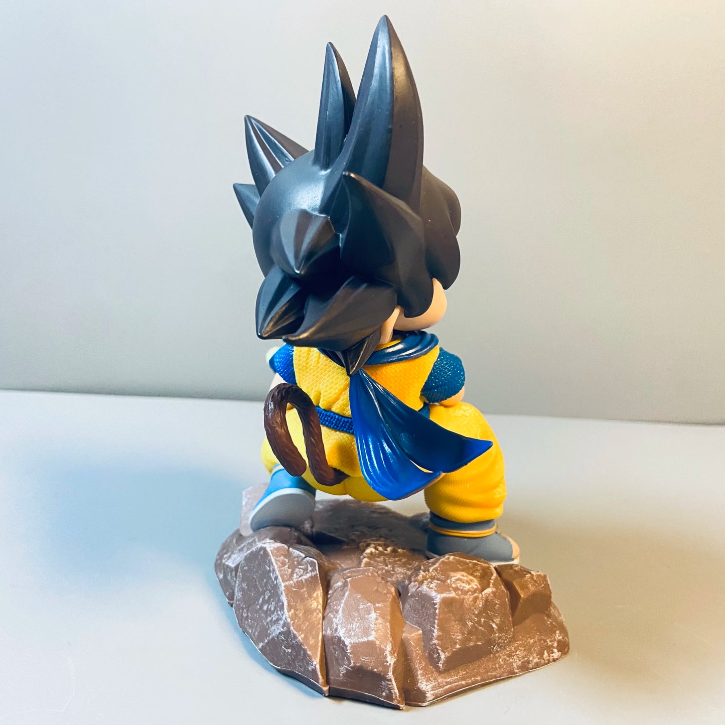 Dragon Ball Childhood Little Goku Hugs Puer Ya Mu Tea
