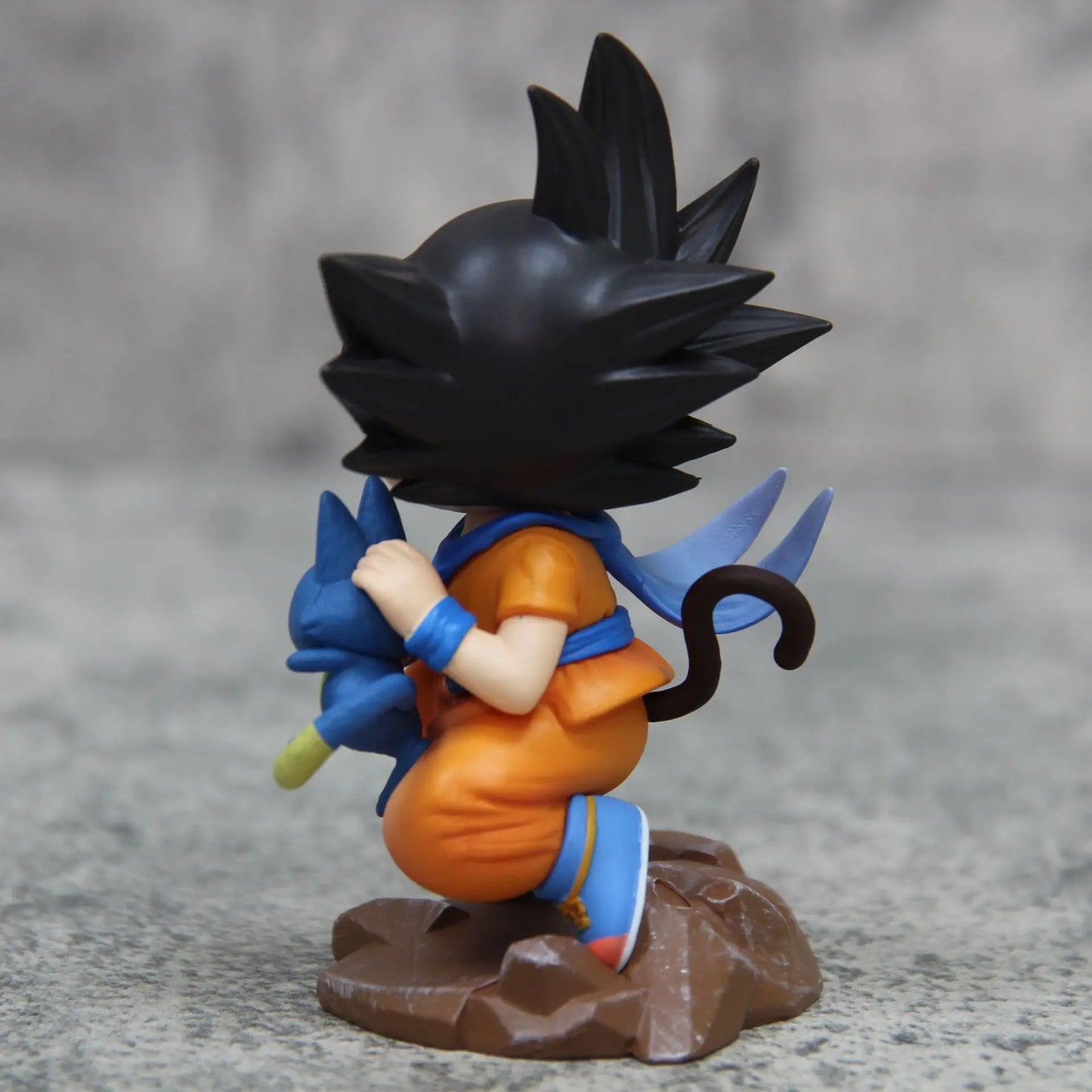 Dragon Ball Childhood Little Goku Hugs Puer Ya Mu Tea