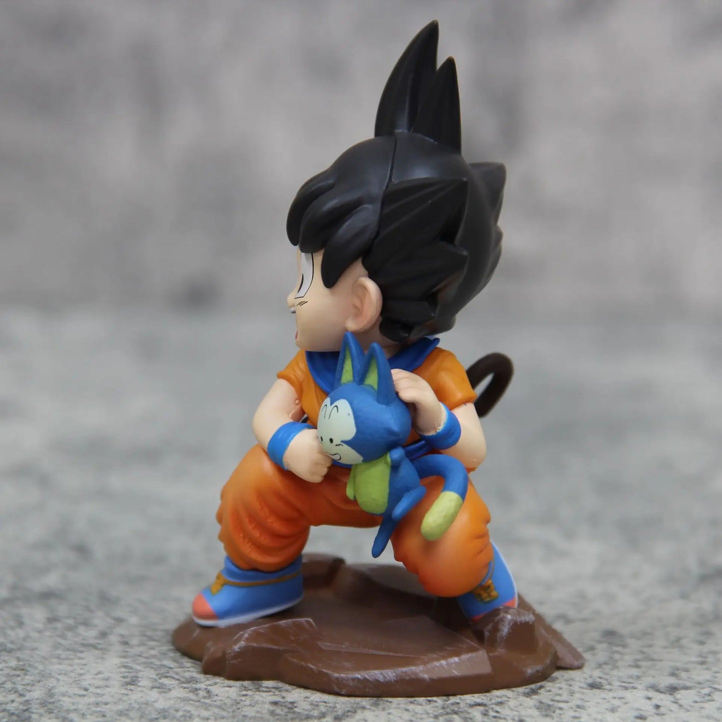 Dragon Ball Childhood Little Goku Hugs Puer Ya Mu Tea